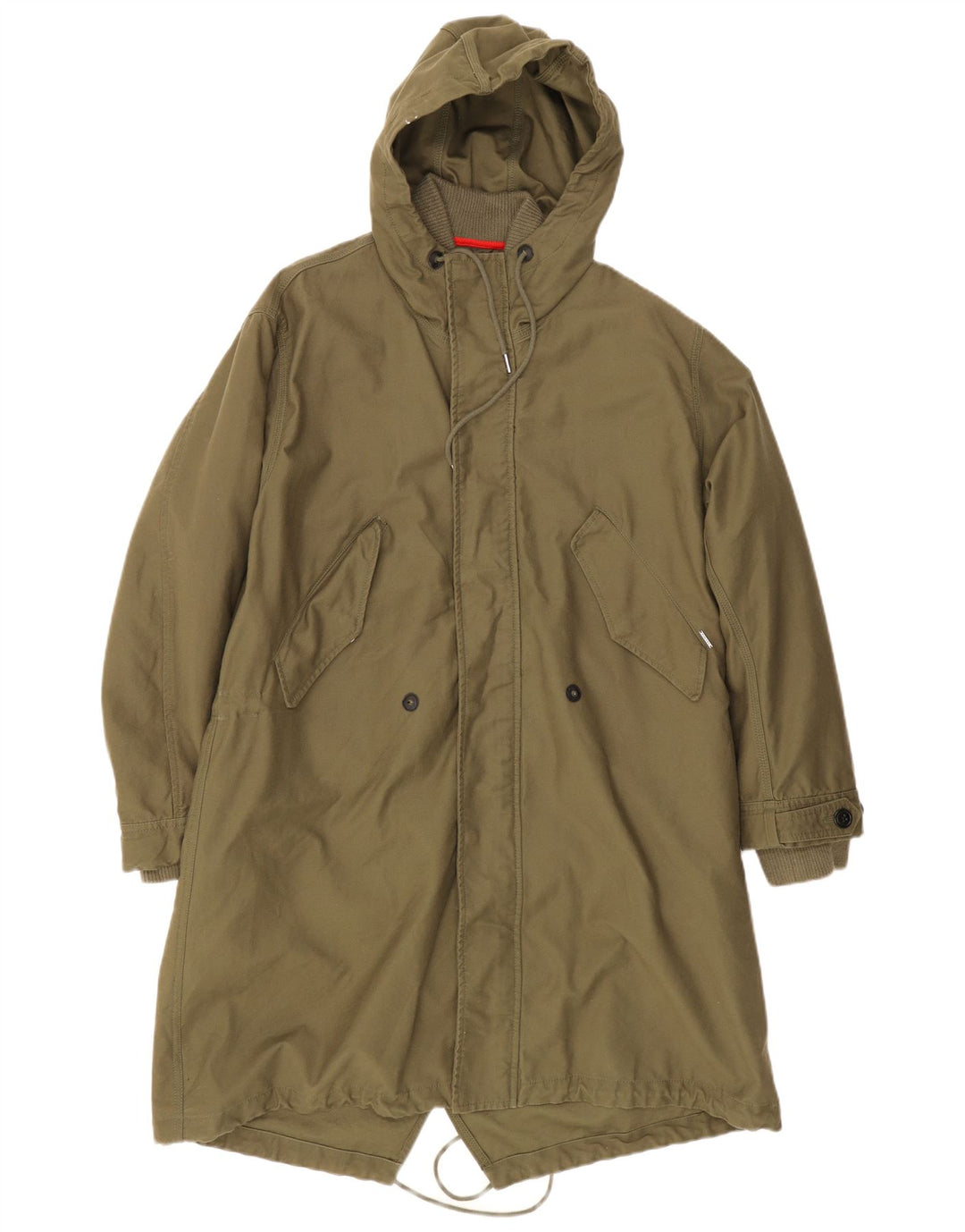 Jachetă parka cu glugă pentru bărbați Diesel UK 38 Medium Khaki