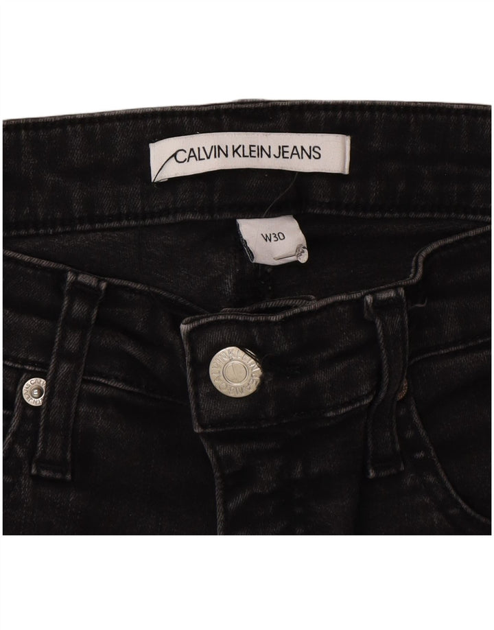 Calvin Klein Womens Skinny Jeans W30 L27 Grey