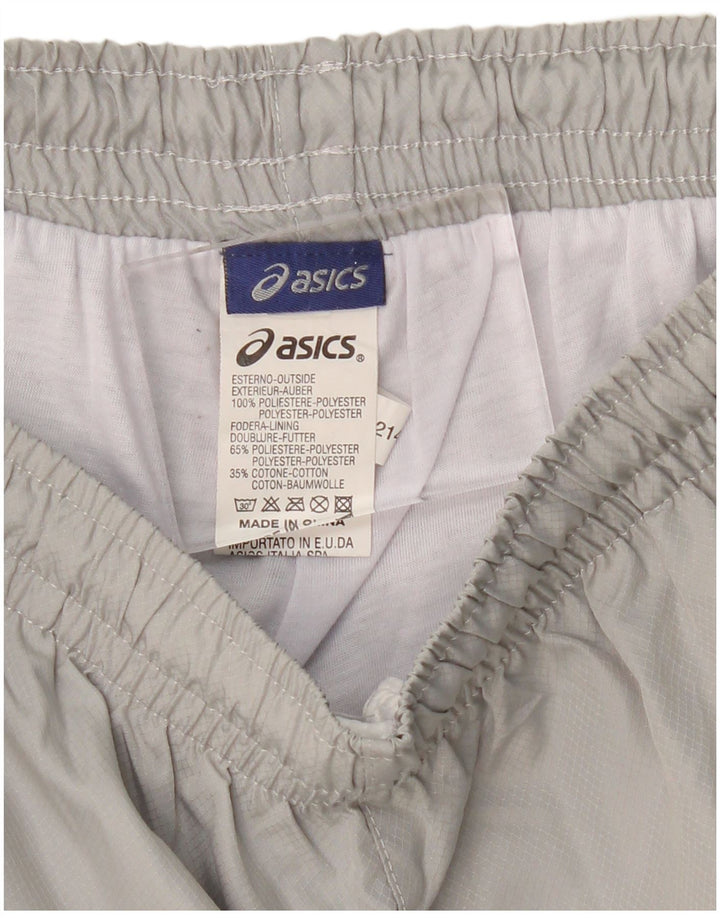 ASICS Mens Tracksuit Trousers Joggers Small  Grey Polyester