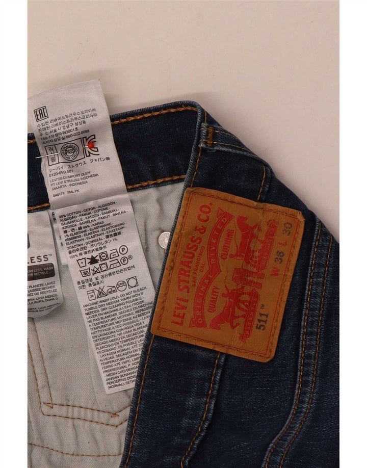 Jeans Levi's Uomo 511 Slim W36 L30 Cotone Blu
