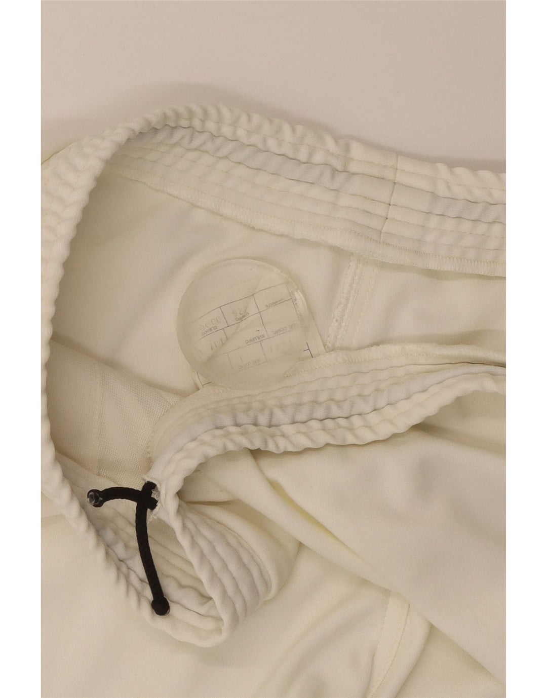 Belfe Womens Sport Shorts UK 14 Large  Off White Polyester