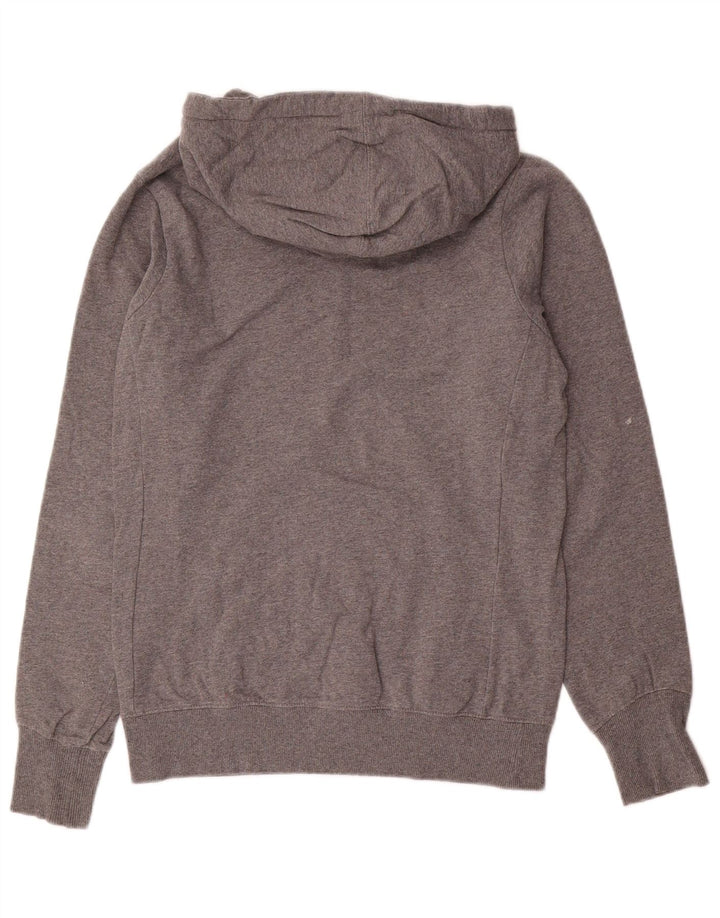 Rab Womens Hoodie Jumper UK 8 Small Grey Cotton