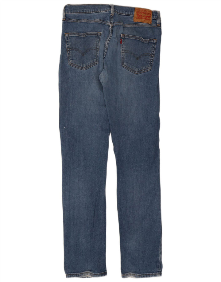 Levi's Mens 511 Slim Jeans W32 L34 Blue Cotton