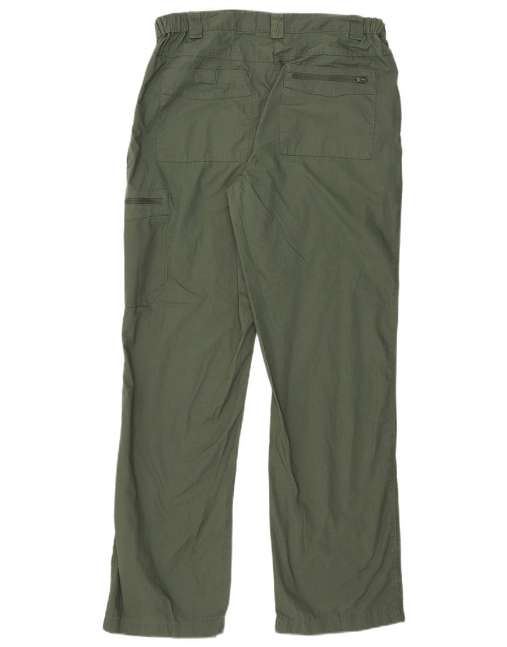 Mountain Warehouse Womens Cargo Trousers UK 12 Medium W32 L30 Khaki