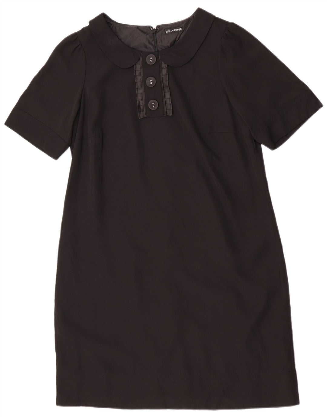 Marks & Spencer Robe droite autographe pour femme UK 14 Noir moyen