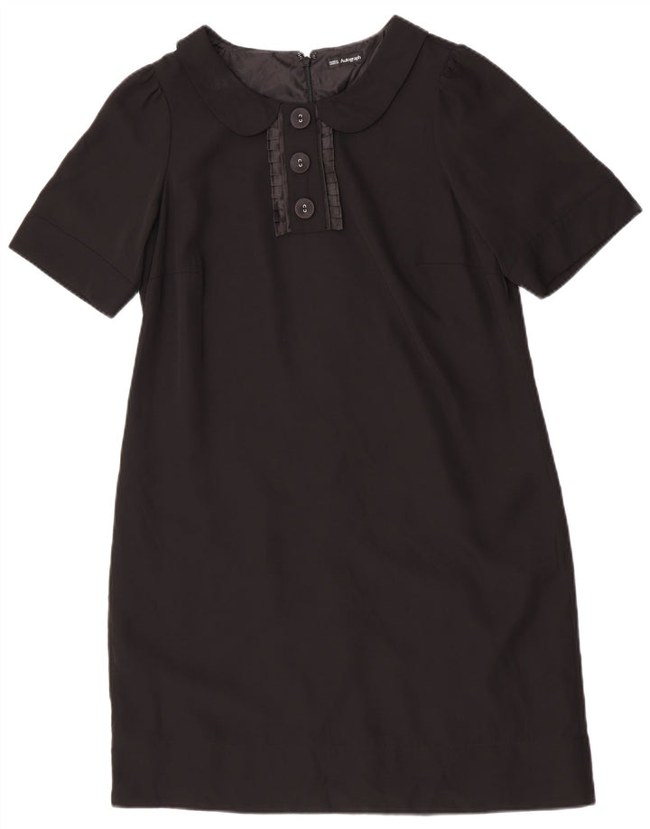 Marks & Spencer Robe droite autographe pour femme UK 14 Noir moyen