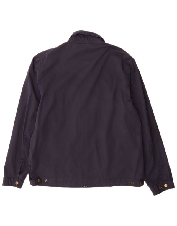 Jaqueta utilitária masculina Superdry UK 38 algodão azul marinho médio