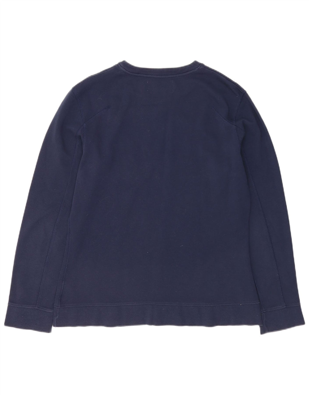 CALVIN KLEIN JEANS Mens Sweatshirt Jumper Large Navy Blue Cotton