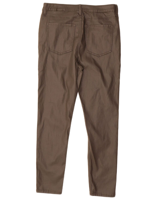 Marks & Spencer Damen Skinny Freizeithose UK 16 Large W32 L28 Khaki