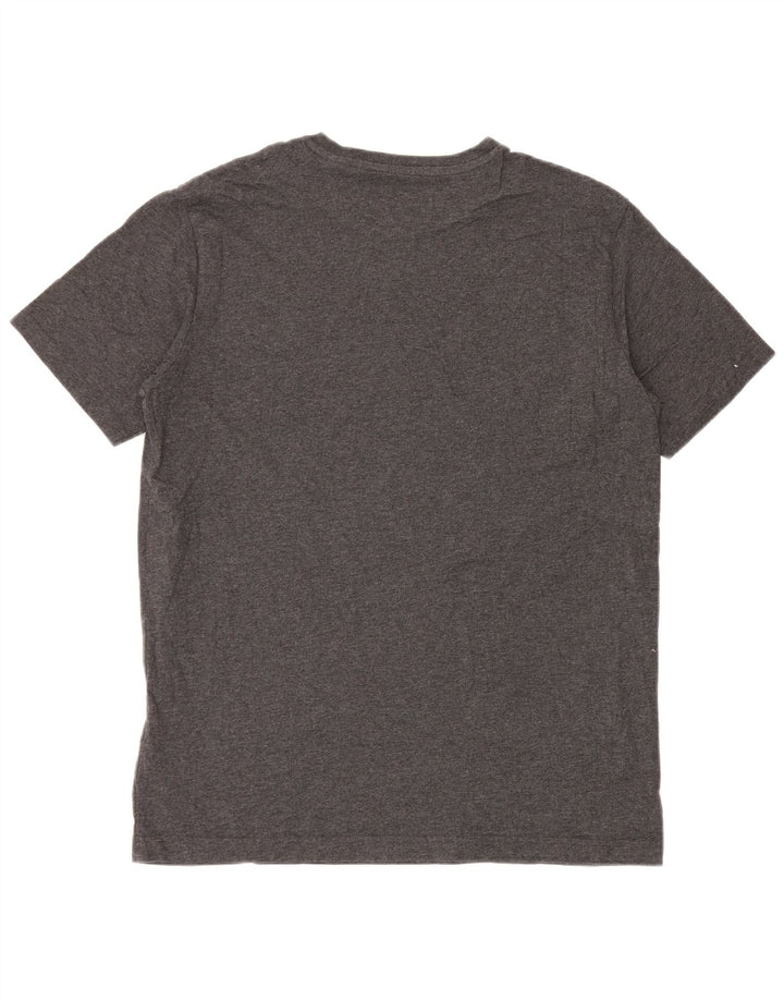 Penguin Mens T-Shirt Top Large Grey Cotton