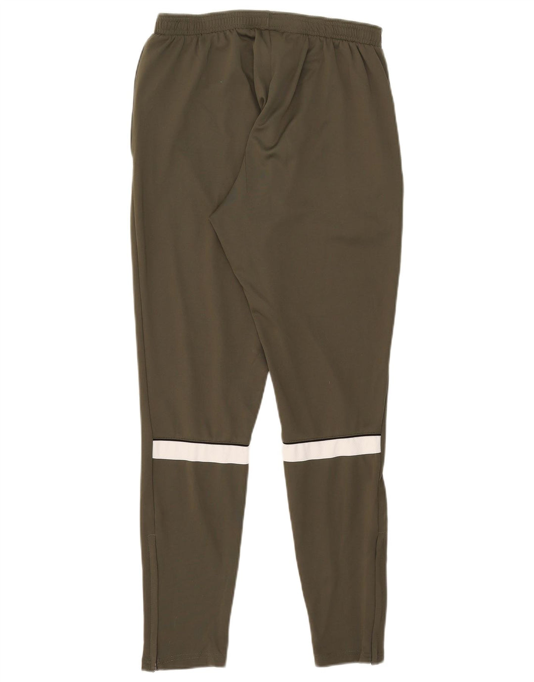 Nike Womens Tracksuit Trousers UK 14 Medium Khaki Colourblock Polyester