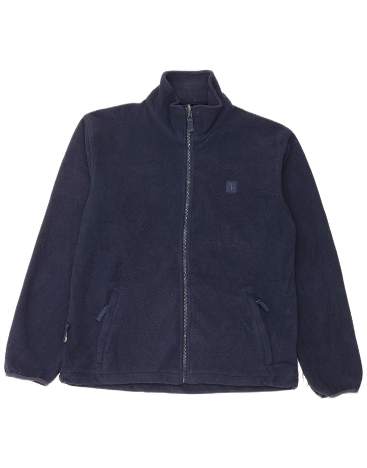 Chaqueta polar para hombre Mountain Warehouse ES 38 Mediana Azul marino Poliéster