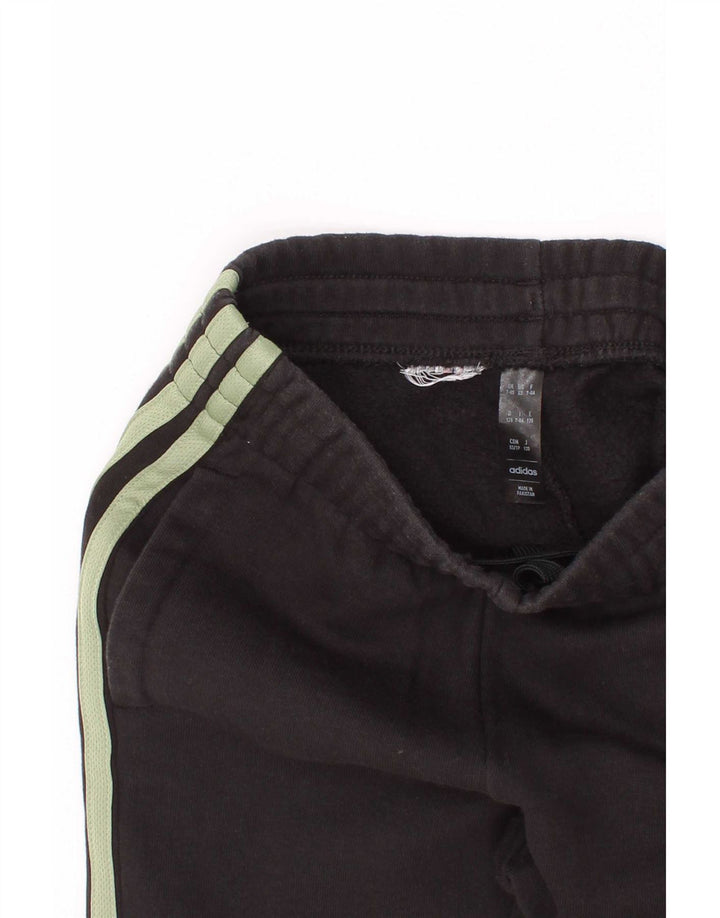 Pantaloni della tuta da ragazzo Adidas 7-8 anni neri