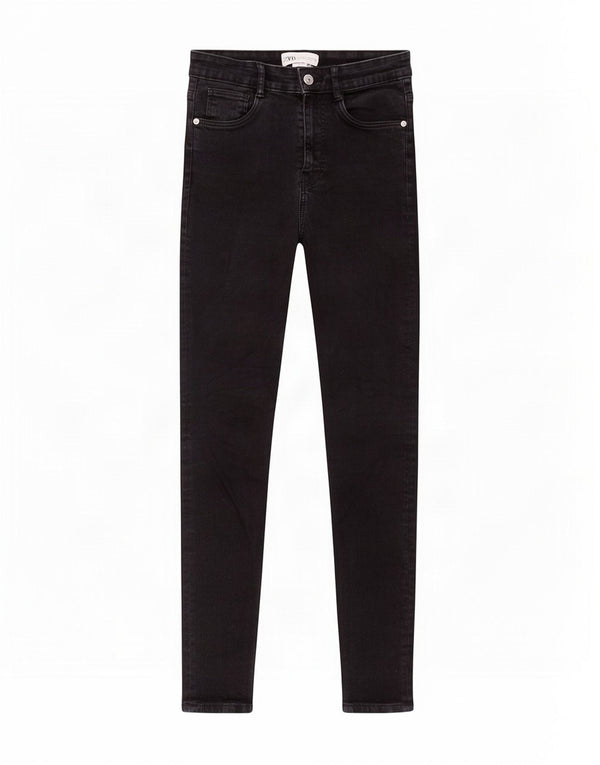 Женские джинсы скинни Zara EU 34 2XS W24 L28 черные