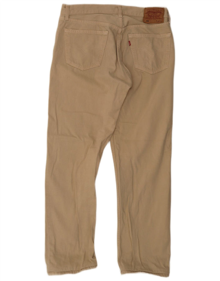 Мужские прямые джинсы Levi's 501 W34 L29 Бежевые