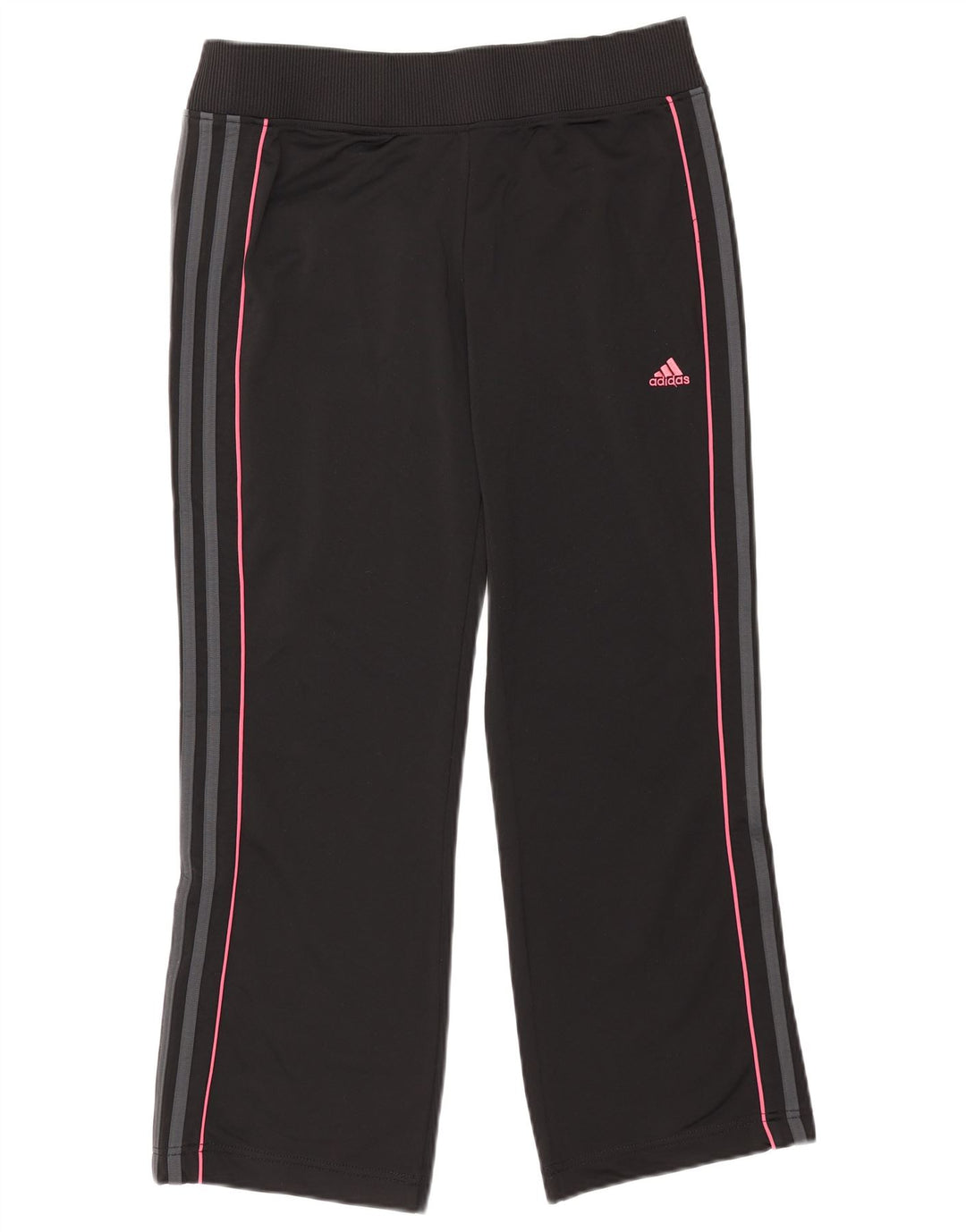 Adidas Damen Trainingshose UK 14 Large Schwarz Polyester