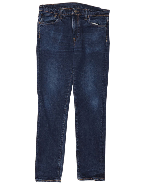 Levi's Mens 511 Slim Jeans W36 L34 Blue Cotton