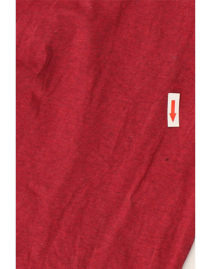 T-shirt da uomo Carhartt Top in cotone chiazzato rosso medio