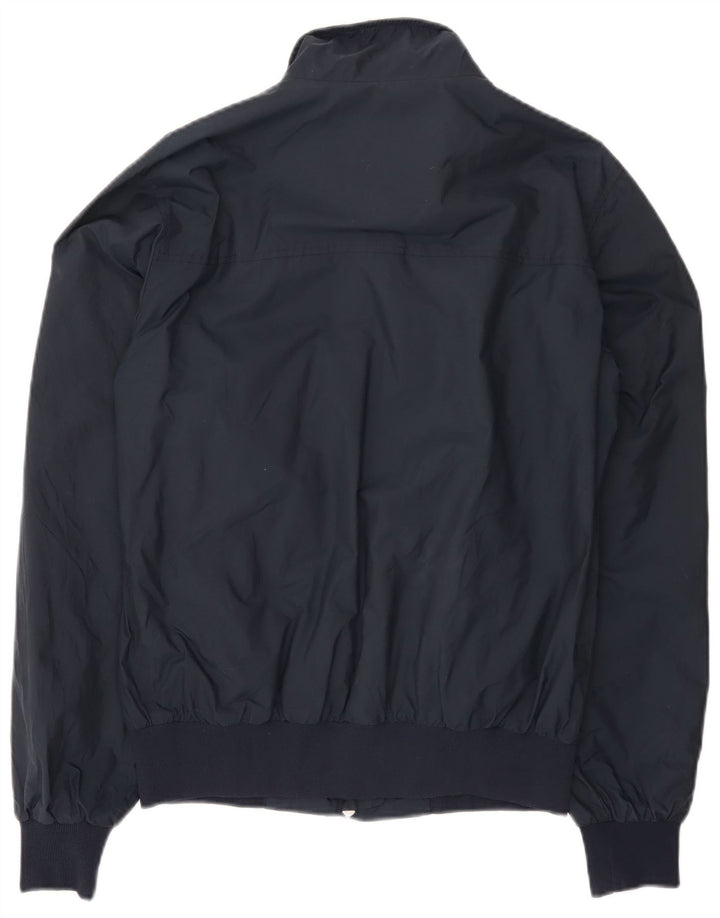North Sails Mens Bomber Jacket UK 40 Large Navy Blue Polyamide