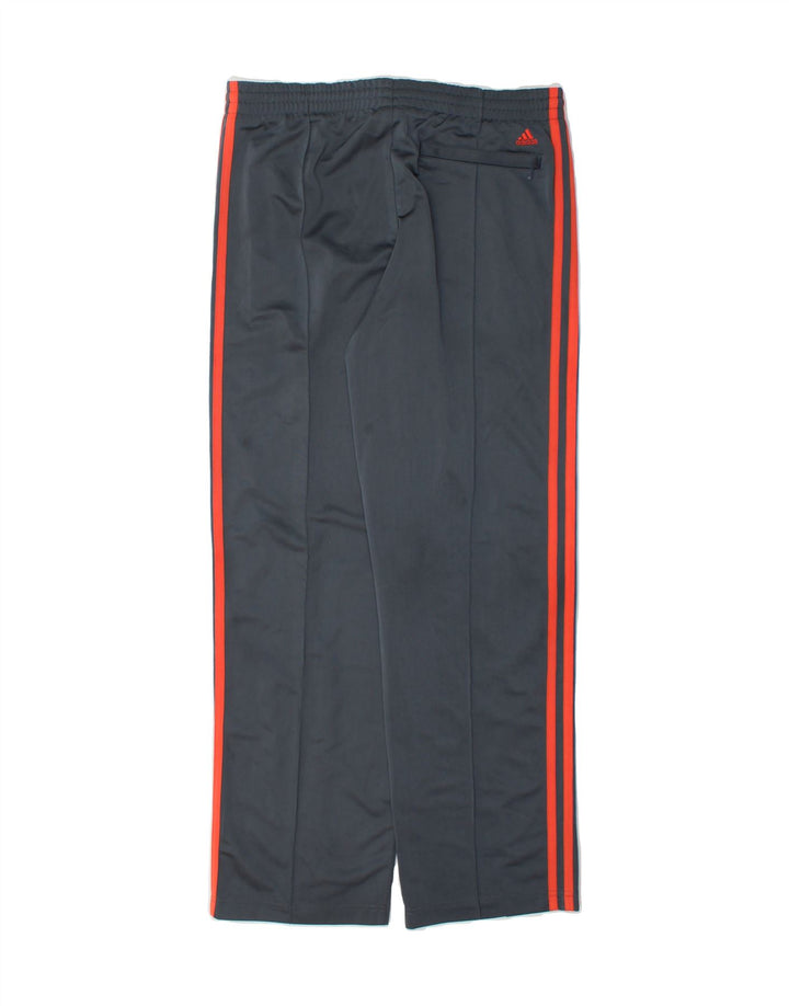 ADIDAS Boys Tracksuit Trousers 13-14 Years  Grey Polyester Vintage Adidas and Second-Hand Adidas from Messina Hembry 