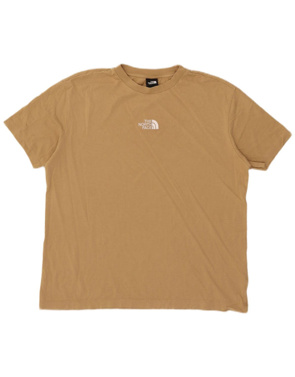 T-shirt grafica da donna vestibilità ampia The North Face Top UK 14 Medium Khaki