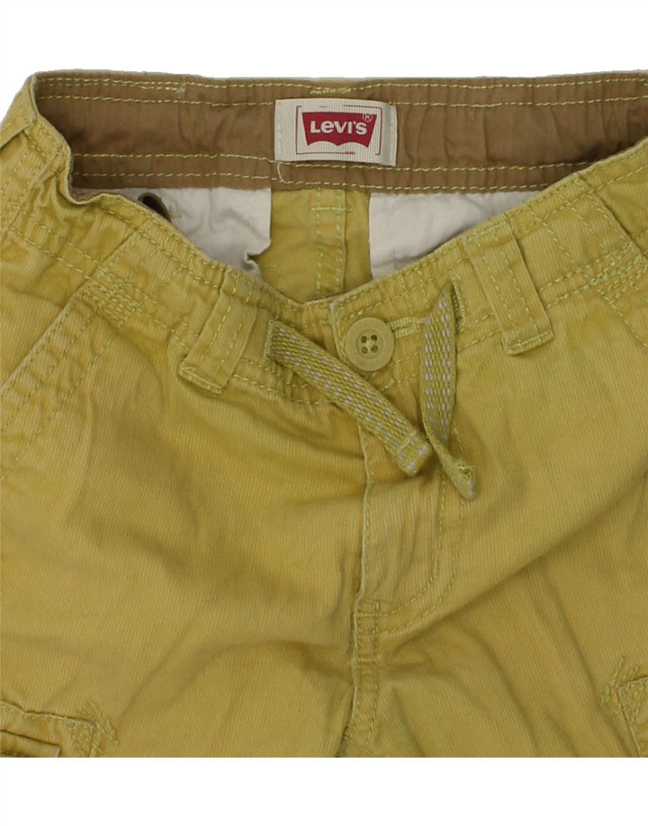 LEVI'S Boys Cargo Shorts 3-4 Years W20  Green Cotton | Vintage Levi's | Thrift | Second-Hand Levi's | Used Clothing | Messina Hembry 