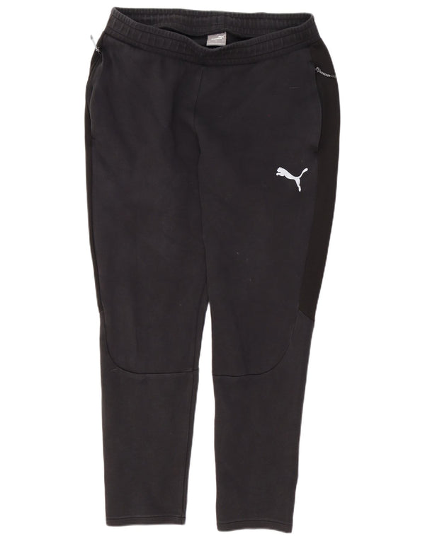 Pantaloni da tuta da uomo Puma Large in cotone nero
