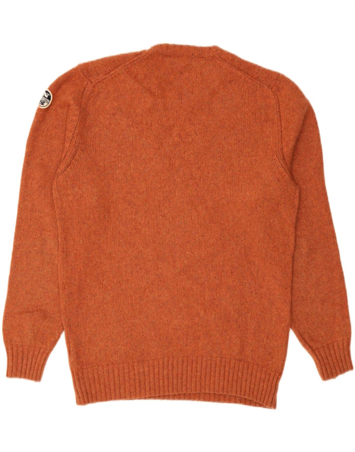 North Sails Herre Crew Neck Jumper Sweater XL Orange Uld