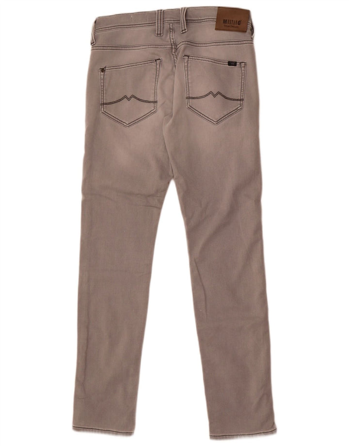 Mustang Mens Slim Jeans W29 L32 Grey Cotton