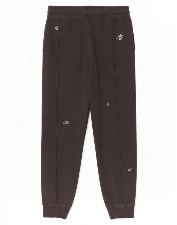 Adidas Pantalon de survêtement graphique pour femme Joggers UK 8/10 Petit Noir