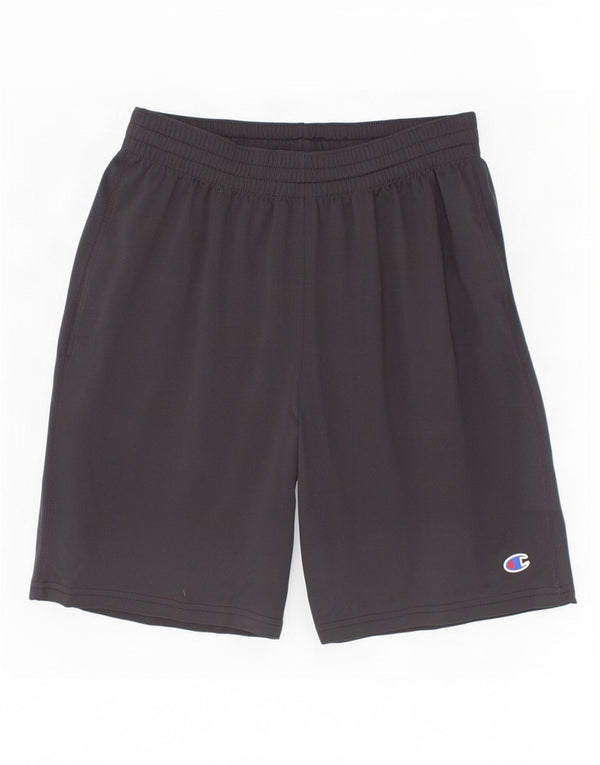 Pantaloni scurți sport Champion pentru băieți 13-14 ani XL poliester negru