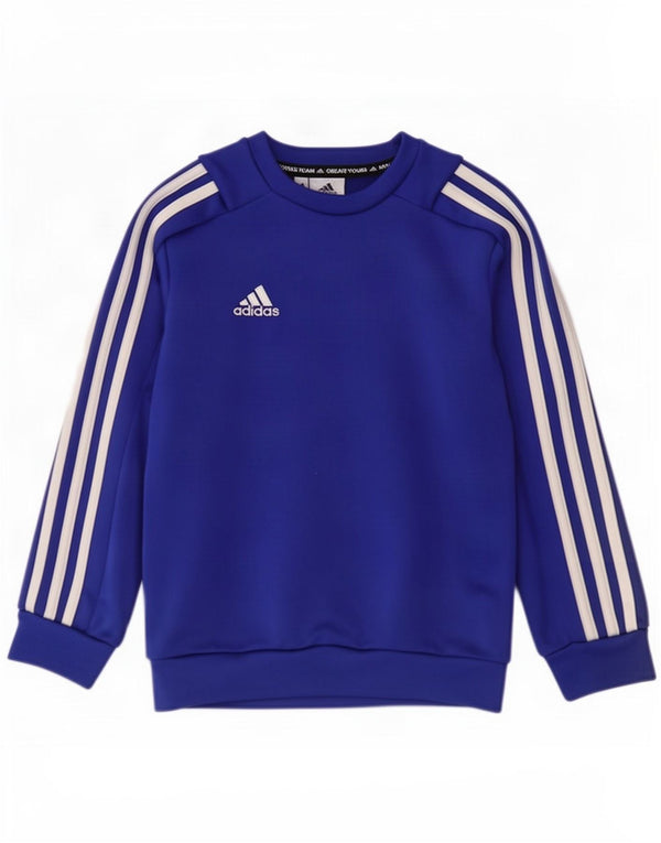 Adidas Băieți Pulover Pulover 7-8 Ani Albastru Poliester