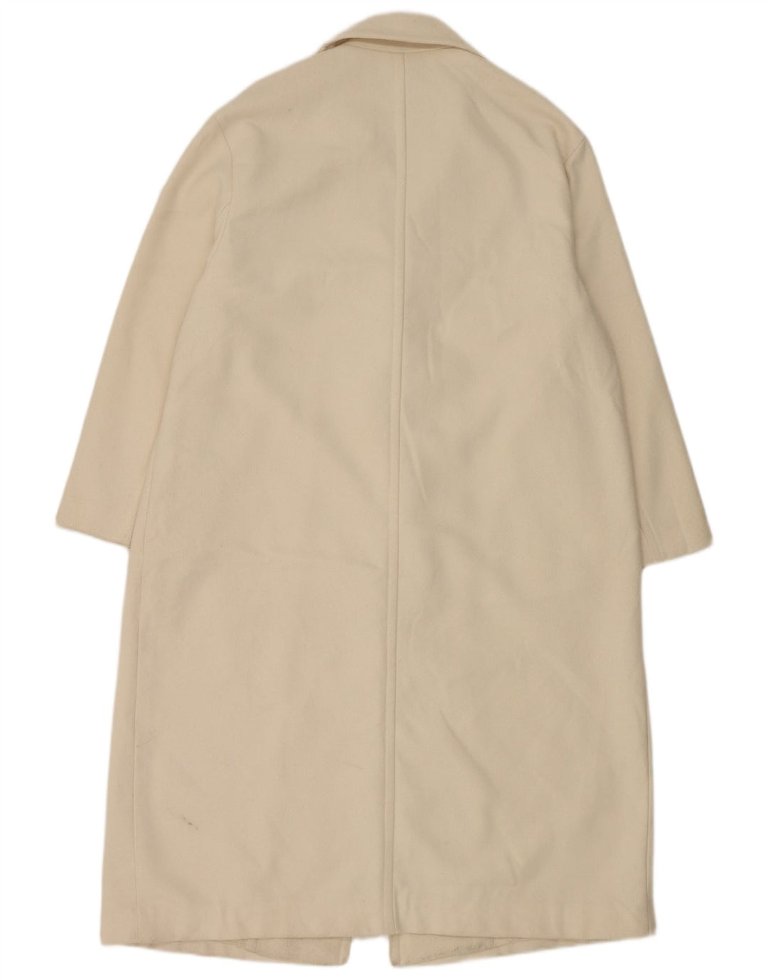 Soprabito da donna Zara UK 16 grande poliestere bianco