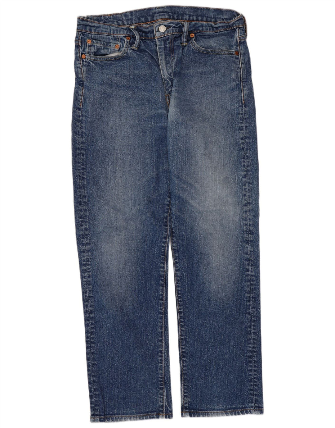 Levi's Mens 504 Straight Jeans W32 L27 Blue