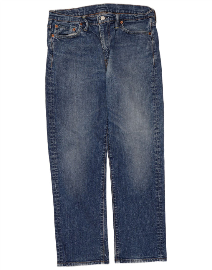 Levi's Mens 504 Straight Jeans W32 L27 Blue
