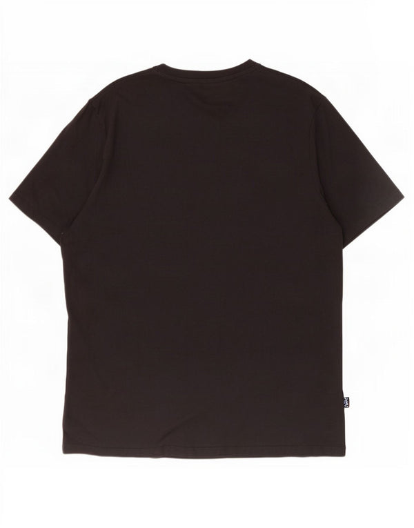 Timberland Camiseta gráfica de ajuste regular para hombre Top XL Algodón negro