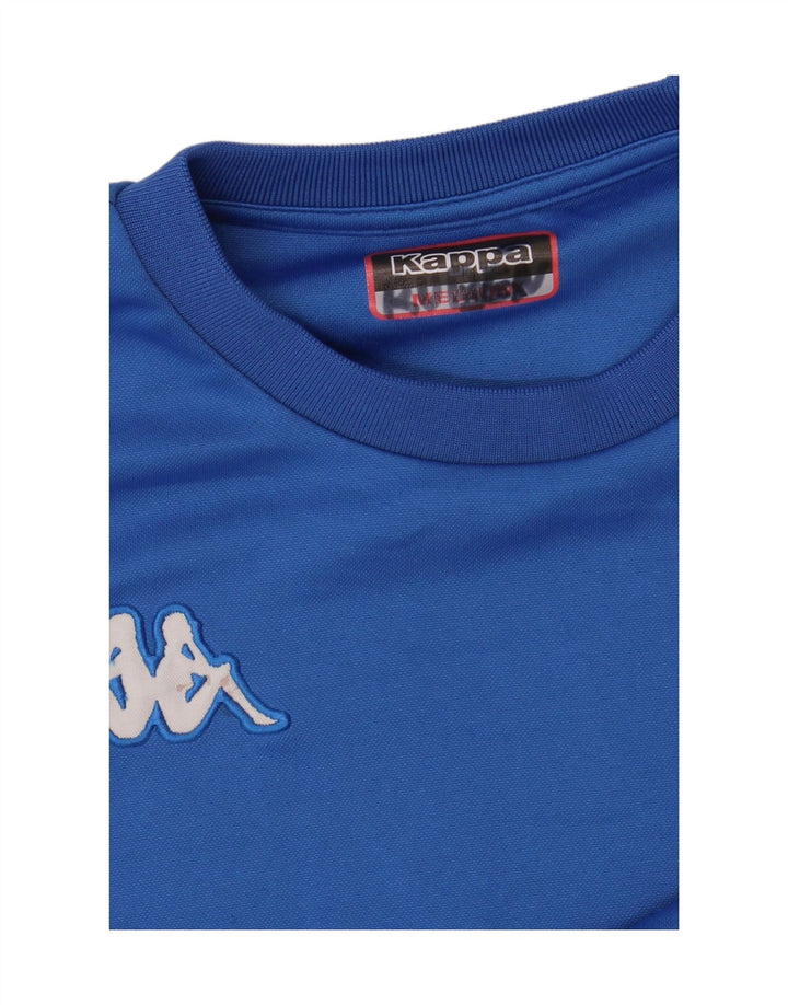 Kappa Mens Top Long Sleeve Medium Blue