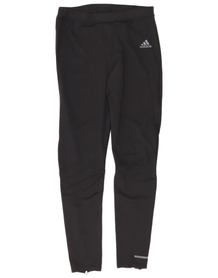 Adidas Womens Aeroready Leggings UK 14 Large Black Polyester