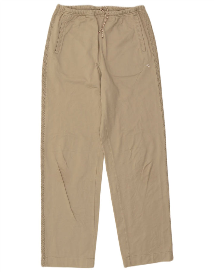 Pantaloni da tuta da donna DIADORA UK 16 Large Beige Poliestere