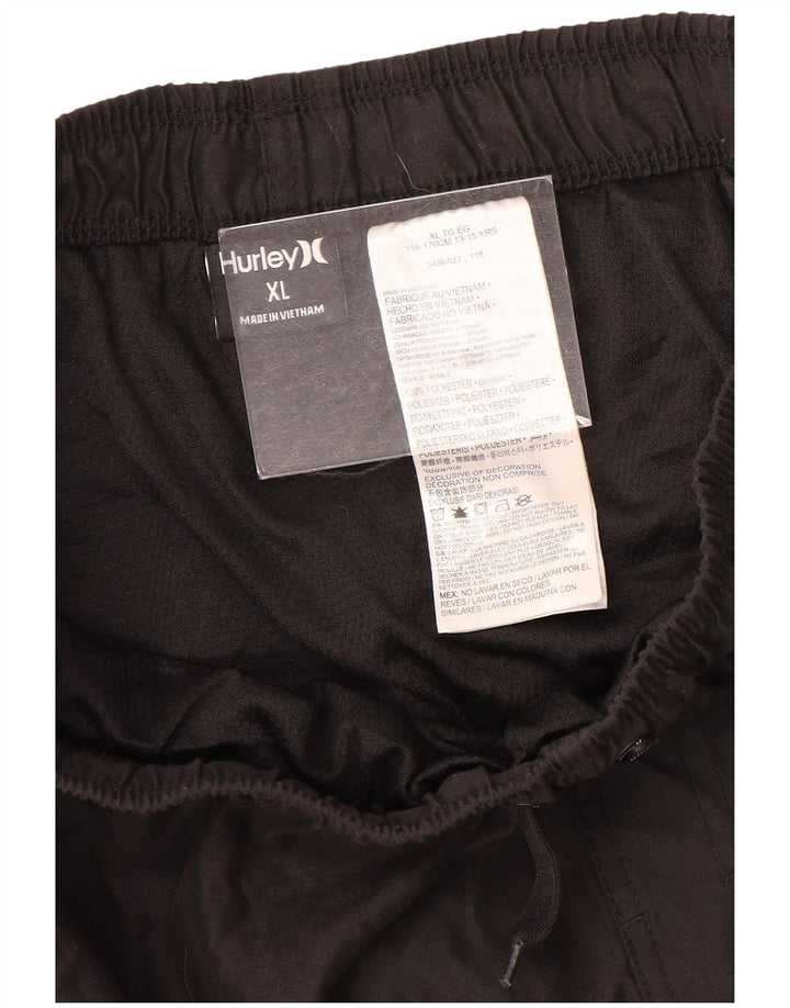 Hurley Boys Graphic Swimming Shorts 13-14 Years XL Brown Polyester
