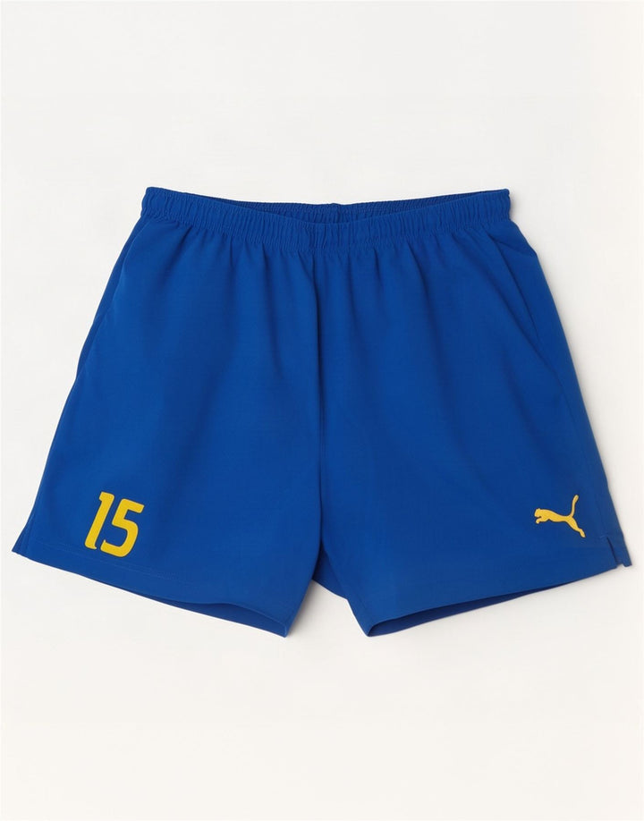 Puma Mens Graphic Sport Shorts XL Blue