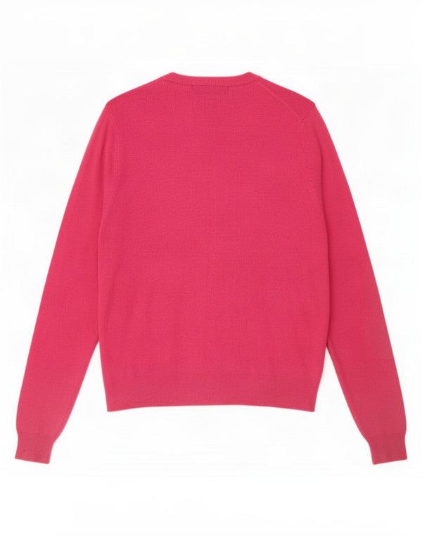 Marks & Spencer Damen-Cardigan-Pullover UK 14 Große rosa Viskose