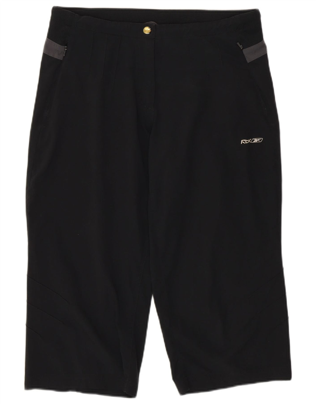 Bermuda Reebok da donna W30 medio nero in poliestere