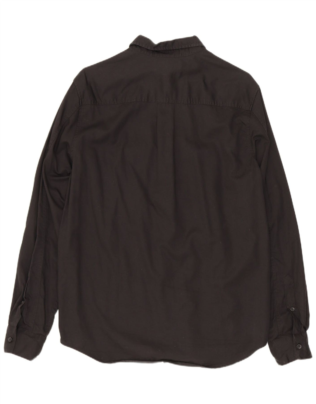 Cos Mens Normal Fit Shirt Kis fekete Lyocell