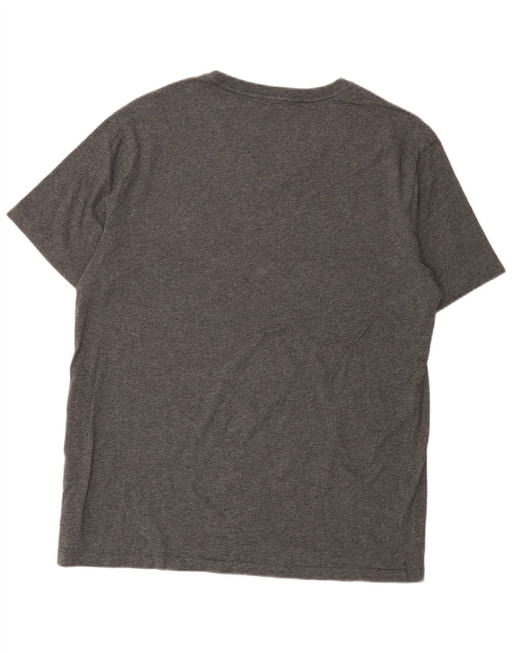 Gap Mens T-Shirt Top Large Grey Flecked Cotton