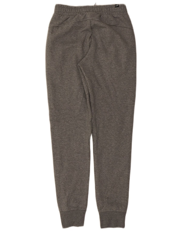 Pantaloni da tuta da uomo Puma Joggers piccoli in cotone grigio