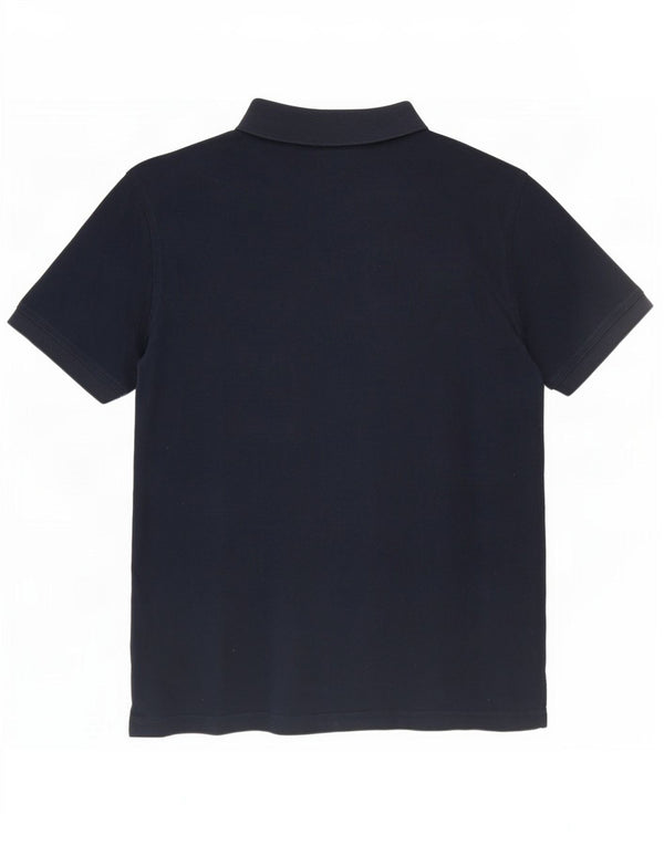 Polo da uomo Regular Fit Tommy Hilfiger XL in cotone blu navy