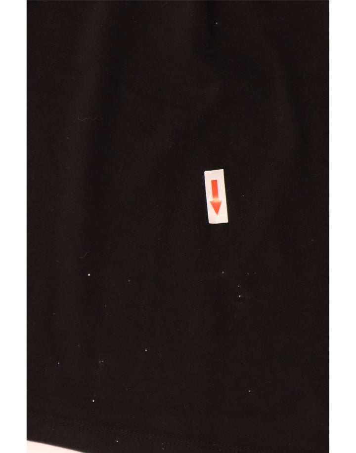 Levi's Dame Grafisk T-Shirt Top UK 14 Medium Sort