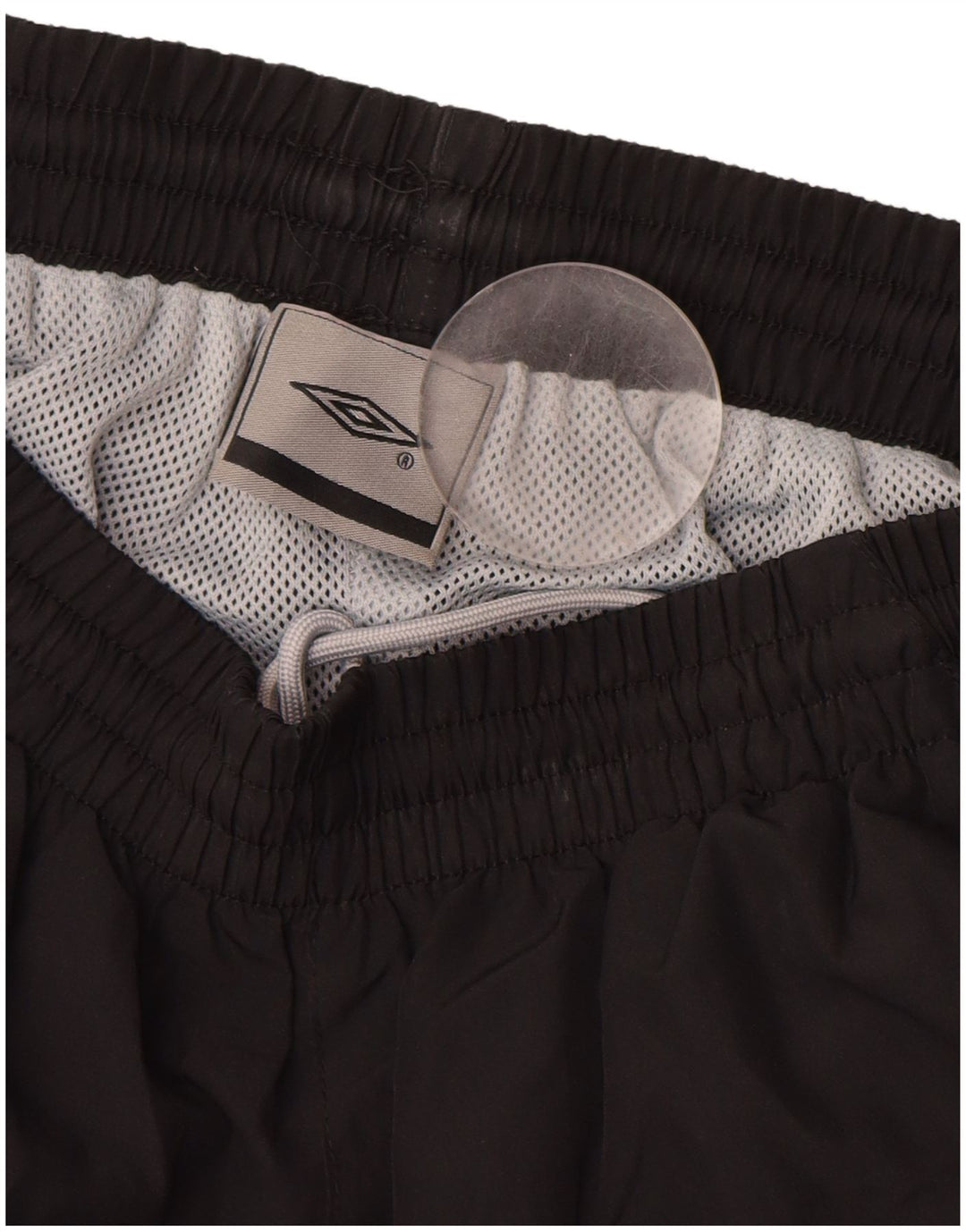 UMBRO Mens Tracksuit Trousers Joggers XS  Black Polyester