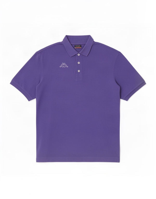 Kappa Polo Hombre XL Algodón Morado